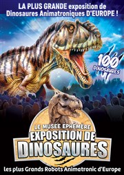 Le Musée Éphémère®: Exposition de dinosaures à Montpellier Parc des expositions Montpellier Affiche