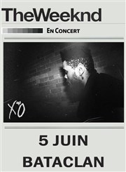 The Weeknd Le Bataclan Affiche