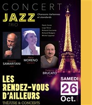 Moreno Jazz Trio Les Rendez-vous d'ailleurs Affiche