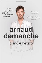 Arnaud Demanche dans Blanc & hetero Thtre  l'Ouest Caen Affiche