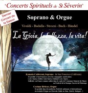 Récital : Soprano de San Francisco & Orgue Eglise Saint Sverin Affiche