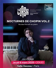 Nicolas Horvath : Chopin et Glass Salle Gaveau Affiche