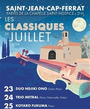 Les Classiques de Juillet : Kotaro Fukuma Parvis de la Chapelle Saint Hospice Affiche