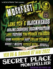 Moshfest #7 - Pass 2 jours Secret Place Affiche