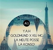 Y.A.H. + Goldmund et Kiu MC + La meute Posse + La Konso Comdie Nation Affiche