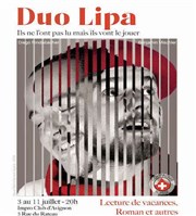 Duo Lipa Impro Club d'Avignon Affiche