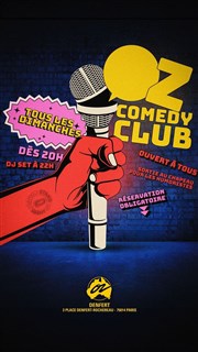 Oz Comedy Club Caf Oz Denfert Rochereau Affiche