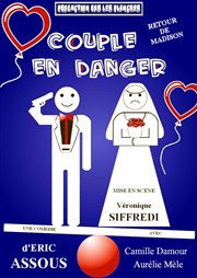 Couple en danger Thtre Daudet Affiche