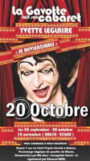 Yvette Leglaire, je reviendrai Gavotte (La) Affiche