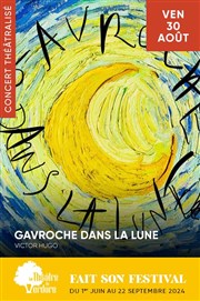 Gavroche dans la lune Thtre de Verdure-jardin Shakespeare Affiche