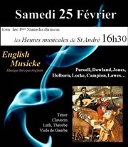 Musique Baroque Anglaise Eglise Saint Andr de l'Europe Affiche