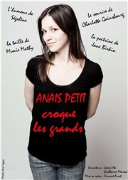 Anais Petit dans Anais Petit croque les grands Espace culturel du Chatelard Affiche