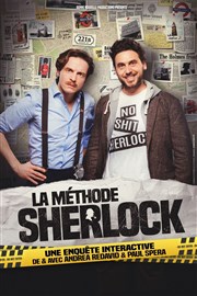 Andrea Redavid et Paul Spera dans La Méthode Sherlock Thtre de la Clart Affiche