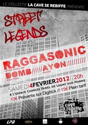Raggasonic+ Domb + Ayon+ Havin Fun Espace Charles Vanel Affiche
