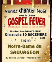 Concert de Noel des Gospel Fever Chapelle Notre-Dame du Sauvageon Affiche