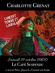 Charlotte Grenat : Tendre et Lou'folk Au Caf Suspendu Affiche