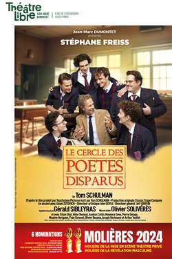 Event Le cercle des poètes disparus | avec Stéphane Freiss Cover Image