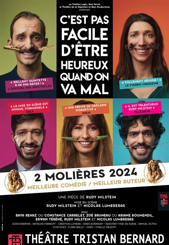 Event C'est pas facile d'être heureux quand on va mal Cover Image