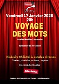 Voyage des mots Caf Thtre du Ttard