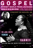 Bridget Bazile from Louisiana & Le Choeur de Notre-Dame de Bon Voyage de Cannes Eglise Notre Dame de Bon Voyage