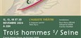 Trois hommes s/ Seine