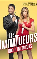 Emma Gattuso et Thibaud Choplin dans Les ImitaTueurs