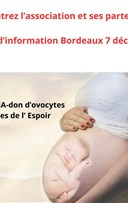 Runion d'informations : Infertilit / PMA / Don d'ovocytes