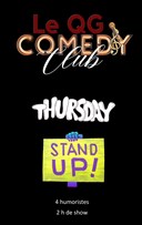 QG Comedy Club : Jeudi Stand-Up