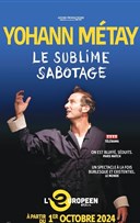 Yohann Metay dans Le sublime sabotage