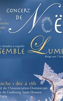 Concert Nol : Choeur de Chambre Lumina