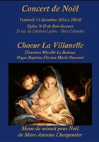 Concert de Nol par le Choeur La Villanelle