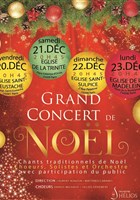 Grand concert de chants traditionnels de Nol