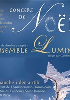 Concert Nol : Choeur de Chambre Lumina